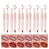 Multicolour Lip Pencil Pencil Non Fade Matte Double Ended Lip Lip Makeup