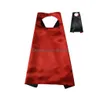 27 Inch Effen Dubbellaags Superheld Cosplay Cape Voor Kinderen Halloween Kerstfeest Kostuums Fancy Dress 11 Kleuren Keuze drop Deli