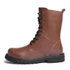 Hoog 100% echt ademend leer 990 Top Outdoor Casual Winter Shoes Autumn Snow Boots For Men Botas Homme 231018 873