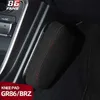 シートクッションカー膝クッションレッグパッドメモリフォームサポートトヨタGR86スバルBRZ 2023 Q231019の快適な枕スタイリングアクセサリー