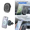 Magnetic Wireless Car 15W Charger Mount For Phone 12Mini 12 Pro Max Magsafing Fast Charging Holder Drop Delivery Dh5Pa