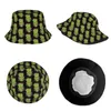 Berets Classic Movie Monster Frankenstein Bucket Hat For Men Kvinnor Floppy Hip Hop Vacation Fisher Fisherman Huvudkläder