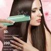 Alisadores de cabelo Negativo Íon Alisador Escova Retrátil Armazenamento Não Dói Curly Cuidados DualUse Portátil Lazy Curling Iron 231017