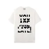 23ss designer de galerias moda camisetas homens mulheres camisetas marca manga curta hip hop streetwear tops roupas D-19 tamanho xs-xl