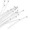 1000 stks veel Verzilverd Ball Head Pins Voor Sieraden Maken 18 20 24 26 30 40 50mm287Z