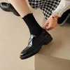 Designer Loafers Monolith Luxury Classics Leather Platform Shoes Black Shoe Platform Sneakers Ladies Chocolate Borsted Triangle