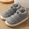 Slippers 2024 Women Waterproof Snow Boots Winter Plush Warm Ankle For Mens Outdoor Non-Slip Thick Sole Couple Cotton