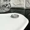 デザイナー高品質のジュエリースマルデザインダイヤモンドジルコンハイエンドファッショナブルで汎用性の高いオープニングブレスレット韓国語バージョンインセットクールスタイルブレスレット
