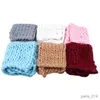 Couvertures Couverture de bébé en laine tissée à la main de haute qualité accessoires pour nouveau-nés couverture tissée épaisse fournitures de couverture de bébé