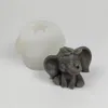 Stampi da forno DW0306 Simpatico elefante per bambini Candela Stampi in silicone Argilla Resina Ragazza Ragazzo Sapone Animali Candele di sapone Sapone fatto a mano Stampi fai da te PRZ 231018