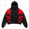 Sweats à capuche pour femmes Sweatshirts Europe et États-Unis fried street death faucille sweat à capuche pull à manches longues y2k veste à capuche ample décontractée 231017