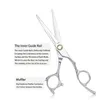 Scissors Shears FnLune 6.0 VG-10 ciseaux de Salon de coiffure professionnels coupe outils de barbier coupe de cheveux cisaillement amincissant ciseaux de coiffure roulement suisse 231018