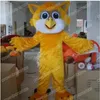 Wydajność żółta sowa Mascot Costumes Halloween Cartoon Charact Outfit Suit Suit na przyjęciu na zewnątrz Unisex Reklamy promocyjne Ubrania reklamowe