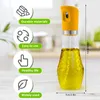 Herb Spice Tools 260 ml olijfolie spuitfles sproeier Hervulbare glazen dispenserflessen BBQ Grill Azijnsaus Keukengadgets 231018