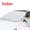 Car Snow Er Windshield Sunshade Protector Outdoor Waterproof Winter Mobiles Anti Ice Frost Exterior Drop Delivery Dhjlv