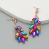 Dangle Oorbellen Trend Metaal Kristal Pauw Vakantie Feest Creatieve Sieraden 2023 Dames Charme Mode-accessoires Geschenk