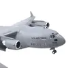 Aircraft Modle Diecast Stop Aircraft 1 200 Aviation C-17 Transport Model samolot samolot Die Cast Model dla dzieci zabawki z wyświetlaczem tryb światła 231017