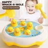 Autres jouets Kawaii Baby Early Educational Toy 12 à 24 mois Puzzle pour enfants en bas âge pour garçons filles 1 an enfants Whack Game Mole 231017