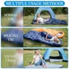 Sleeping Bags Camping Equipment Sleeping Bag for Outdoor Traveling Hiking Spring Summer Autumn Ultralight Waterproof Envelope Backpacking 231018