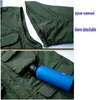 Jaquetas masculinas homens jaqueta tática outono secagem rápida 2 em 1 estilo militar casaco masculino 2023 multi bolso com capuz windbreaker à prova d'água