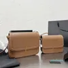 Klasik omuz çantası flep el çantası bronz harfler deri tuval moda kadın çanta çanta crossbody çanta