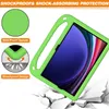 Armure antichoc avec poignée Design aile, pour Samsung Galaxy Tab S9, béquille de 11.0 pouces, protection complète contre les chutes, coque PC pour tablette PC