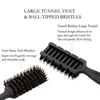 Hair Brushes Anti Static Soft Boar Bristles Comb Quick Dry Brush Professional Salon 231017