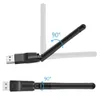 WiFi Finders MT7601 Mini USB -adapter 150 Mbps trådlöst nätverkskort RTL8188 Mottagare för PC Desktop Laptop 24 GHz 231018