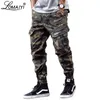 LOMAIYI 2020 Camo Joggers Männer Cargo Hosen Herren Schwarz Camouflage Harem Hosen männer Cargo Hosen Mit Taschen Hip Hop BM305344D