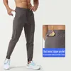 Luu Womens Men's Jogger Long Pants Sport Yoga Outfit Snabbt torrt dragkammar Fickfickor Sweatpants Byxor Mens Casual Elastic Absorbent and Breathable