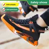 Women Light Top Shoes Toe High Steel 524 Breattable Work Boots Fashion Men Safety Boot Oförstörbara Skodon 231018 32