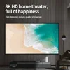 150''ust شاشات Cinema البيضاء ALL 4K عرض مسرح منزلي شاشة عرض شاشة صوتية شاشة شاشة مثقبة