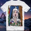 Herren T-Shirts Shirt Sexy Girl Tattoo Nonne Nonne Religieuse Bad Bitch Art Warhol Lichtenstein Culture Pinup Pin Up Tees179z