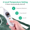 Andra massageföremål Pastsksky Electric Heat Sal Filt Pad Axel Full Back DEAMED Tvättbar AJUSTABLE TEMPERATURMINT LYDGA MAT Hemma Kontoret 231017