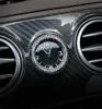 Car-styling Middle Control Clock Watch Rhinestone Ring Cover Trim For Mercedes C E S Class GLC W205 W213 W222 X253 Auto Acces313t8216169