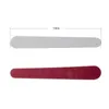 Nail Files 100Pcs File Wooden Disposable Red White Sanding Polishing er Nails Accessories Art Manicure Set 231017