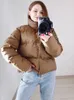 Women's Down Parkas 2023 Cotton Padded All Match Solid Parka Winter Coat Women Snow Jacket Casual Thick Puffer 231018