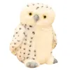 Bonecas de pelúcia 20/30/50cm simulação coruja brinquedos adorável pássaro recheado macio nighthawk travesseiro decoração de casa presente para crianças 231018
