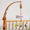 Mobile 1set Baby Mobile Rattles Toys 012 Miesięć Karuzel Crib Holder Bell Bell Mom ręcznie robione dla Borns 231017