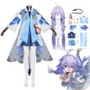 Game Honkai Star Rail Bailu Cosplay Cosplay Bailu BailU Ubrania peruka z ogonem pełny garnitur Halloween impreza Kostumplay