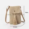 Cross Body Evening Bags Women Straw Bag Oliday Mobile Souder Bag Summer Mini Crossbody Bag For Lady Gril Travel Stylecatlin_Fashion_Bags