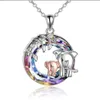 Naszyjniki wisiorek moda kryształowe kwiaty kremacja popielniczka urna wisiorki serce naszyjnik metalowe kobiety mogą otworzyć prezenty biżuterii 205k