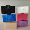 Evening Bags Pearl Marble Many Color PVC Mirror Or Black Fabric Inside Acrylic Box Purses And Handbags Luxury Designer Party Lady Bag 231017