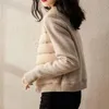 Trench da donna Cardigan lavorato a maglia sottile Parka Maglione Casual Minimalismo Giù monopetto Autunno Inverno Lady Top Giacca Abbigliamento per