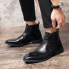 Bottes Jumpmore hiver hommes chaussures en cuir cheville marque de mode automne chaussures pour homme taille 3848 231018
