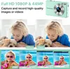 Camcorders FHD 1080P Digital Camera for Kids Video Cameras with 32GB SD Card 16X Zoom 48MP 24 Inch LCD Blog Teens 231018