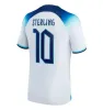 23 Englendsoccer Jerseys Saka Foden Bellingham Rashford Sterling Grealish National Team Kane XXXL 4XL Football Shirt Kit Red Shirts White Blue Men Woman Chids Kits