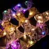 Christmas Decorations Ribbon Fairy String Lights Tree Ornaments Xmas Navidad Year Home Supplies Noel 231018