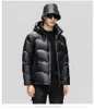 Doudoune Parkas pour hommes, manteau d'hiver avec capuche, doudoune, hauts coupe-vent, vêtements d'extérieur noirs, pardessus chaud XL 2XL 3XL 4XL