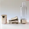 20 ml 30 ml 40 ml leere nachfüllbare Flaschen Travel Essential Lotion Purple Gold Airless Pump Essence Bottle Maquiagem 10pcsgoods Ncgsn